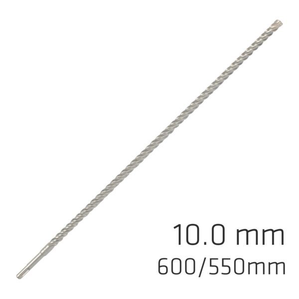 ALP905010.jpg FORCE X 10.0 x 600/550 SDS-PLUS REBAR DRILL BIT X4 CUTTING EDGES