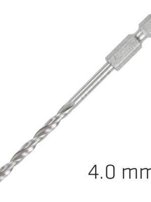 HSS SUPER DRILL BIT HEX SHANK 4MM