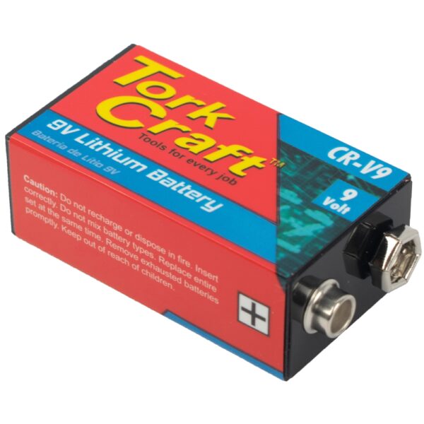BATCR-V9-1P.jpg BATTERY 9V LITHIUM X1 PER CARD (MOQ 30)