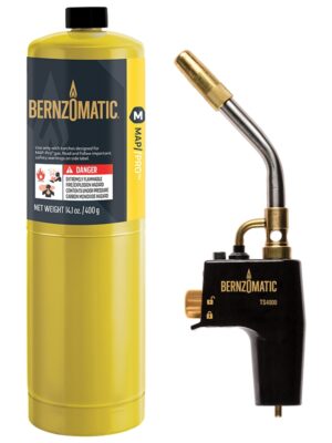 BER361484.jpg TS4000ZKC BERNZOMATIC MAX HEAT TORCH KIT WITH 1 PRO MAX CYLINDERS