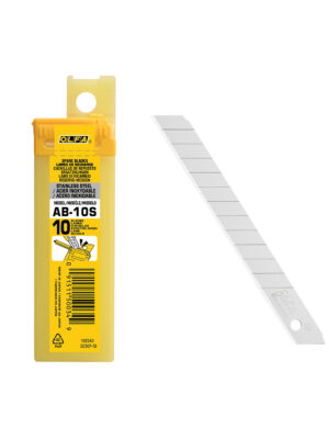 OLFA BLADES STAINLESS STEEL 10/PACK 9MM CARDED