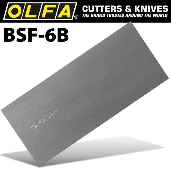 BLA20BSF-6B.jpg OLFA SCRAPER BLADES FLEIXIBLE X6 FOR XSR SERIES