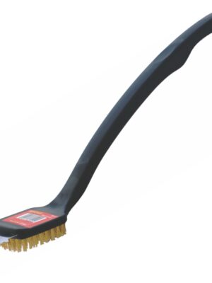 BRAAI BBQ BRASS WIRE BRUSH 450MM HANDLE 18' TCW