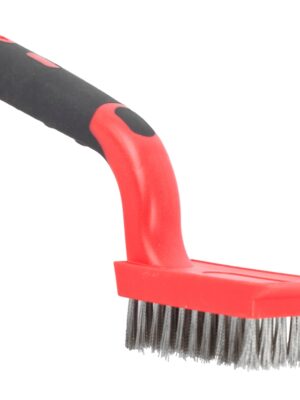 SOFT GRIP WIDE STAINLESS STEEL STRIPPER BRUSH TCW
