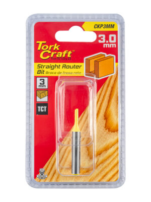ROUTER BIT STRAIGHT 3MM
