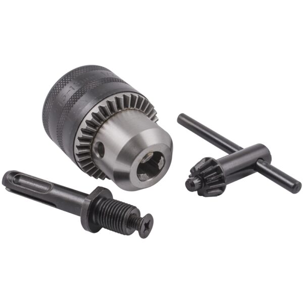 CM113.jpg CHUCK & KEY 13MM 1/2'X 20UNF & SDS ADAPTOR