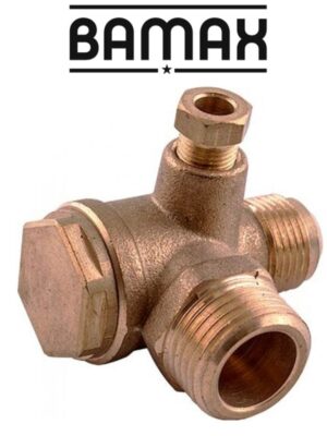 NON-RETURN VALVE 1/2M - 3/8M