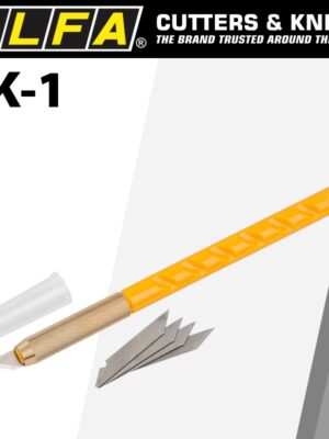 OLFA CUTTER MODEL AK-1 ART KNIFE X25 SPARE BLADES
