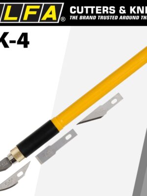 OLFA ART KNIFE PROFESSIONAL INCLUDES 4 ASSORTED BLADES