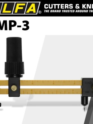 OLFA COMPASS CUTTER WITH 18MM ROTARY BLADE