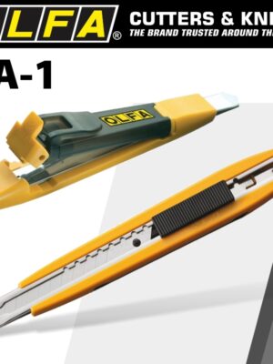 OLFA KNIFE INCOPORATING SNAP OFF BLADE DISPENSER 9MM SNAP OFF CUTTER