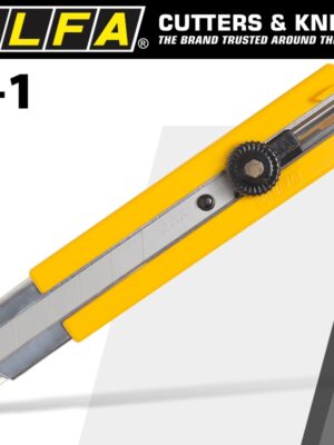 OLFA CUTTER MODEL H-1 EXTRA HEAVY DUTY SNAP OFF KNIFE CUTTER 25MM