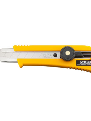 OLFA HEAVY DUTY CUTTER SNAP OFF KNIFE 18MM WITH ANTI-SLIP RUBBER