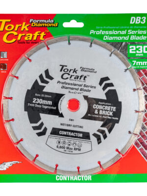 DIAMOND BLADE SEGMENTED 230MM