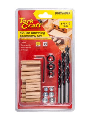 DOWEL KIT 6/8/10MM - 43 PIECE