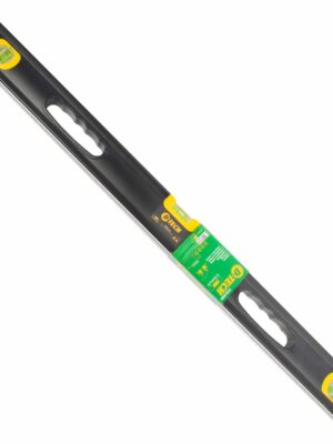 SPIRIT LEVEL BEAM 900MM X 1.6MM 3 X VIAL 0.5MM ACCUR. ALUM.