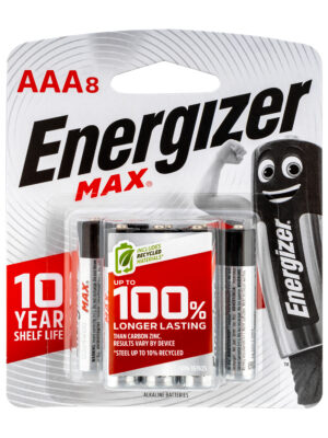 MAX AAA BATTERY-8PACK (MOQ12) ENERGIZER