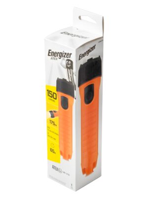 ATEX 2D FLASHLIGHT 150LUMENS INTRINSICALLY SAFE ENERGIZER TORCH
