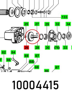 SPINDLE CSP 132 E VOLLST.