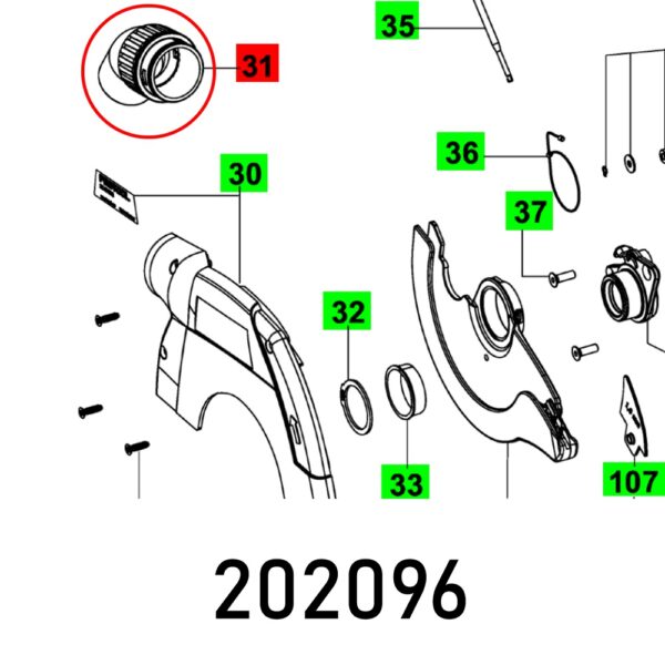 ANGLE PIECE TS55R