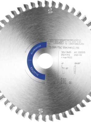 SAW BLADE ALUMINIUM-PLASTICS HW 160X1,8X