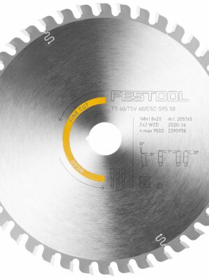 SAW BLADE H 168X1.8X20 WD42