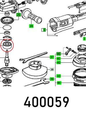 BALL BEARING 6302 2RS DIN 625