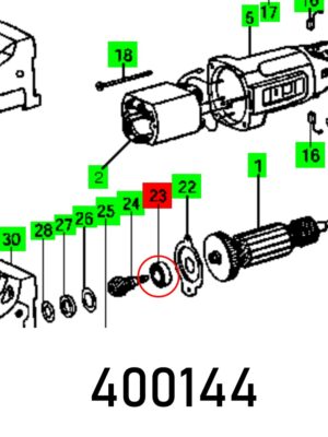 FES400144.jpg BALL BEARING 6000 2RSD TVH 254.442