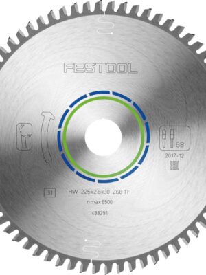 SAW BLADE HW 225X2,6X30 TF68