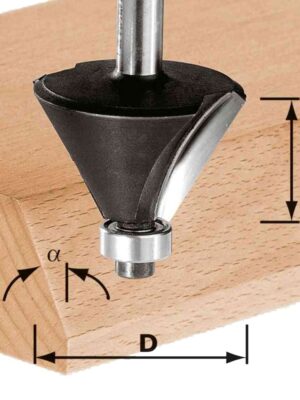 CUTTER -CHAMFER HW D36-45GRAD KL