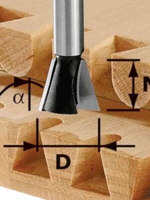 DOVETAIL CUTTER HW VS600 D20X26X8 Z2 RL