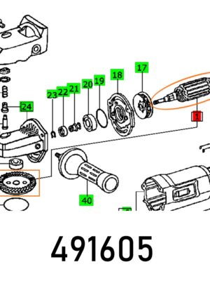 ARMATURE RAP 80.02 E 230V ET-BG