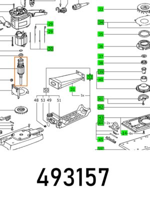ARMATURE 230V RS 2 ET-BG 230V