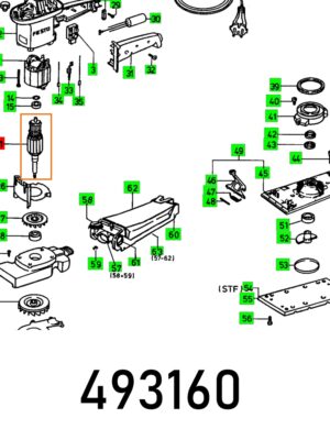 ARMATURE 230V RS 3 ET-BG 230V