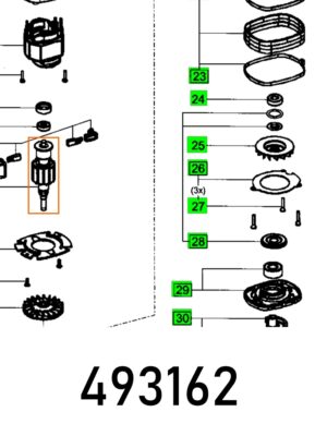 FES493162.jpg ARMATURE COMPL. DS 400 230V