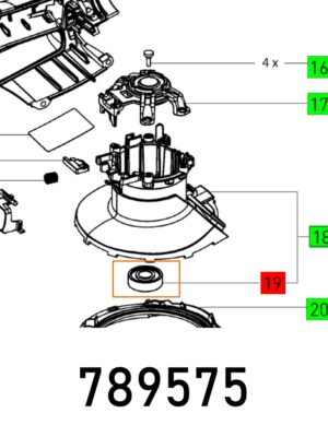 FES789575.jpg BALL BEARING 6000 DDU-C3 D8S L (NSK)