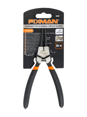 FIXMAN STRAIGHT EXTERNAL CIRCLIP PLIERS 6'/160MM