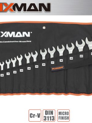 FIXMAN 14PCS COMBINATION SPANNER SET 8MM - 24MM