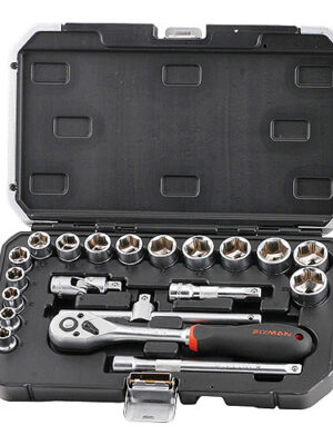 FIXMAN SOCKET DRIVE SET 20 PC X 3/8'