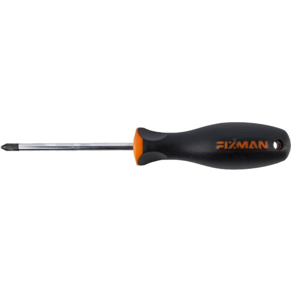 FIXMAN S/DRIVER PHILLIPS PH2 6X100MM CRV WITH ERGONOMIC HANDLE