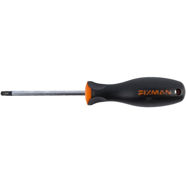 FIXMAN S/DRIVER TORX T30 6X100MM CRV WITH ERGONOMIC HANDLE