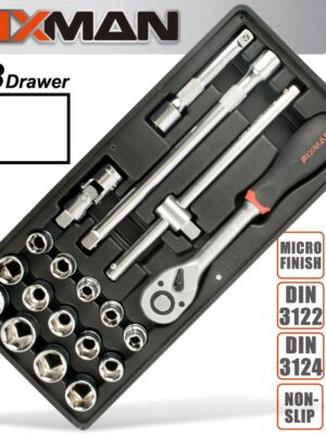 FIX20F1BT76.jpg FIXMAN 19-PC 1/2' DR.SOCKETS & ACCESSORIES