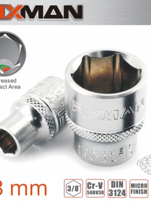 FIXMAN 3/8' DRIVE HEX SOCKET 23MM