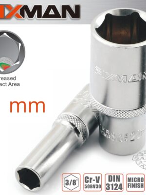 FIX20H0504M.jpg FIXMAN 3/8' DR DEEP SOCKET 11MM