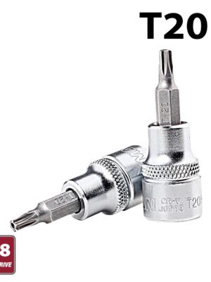 FIXMAN 3/8' DR.BIT SOCKET T20H TORX SECURITY