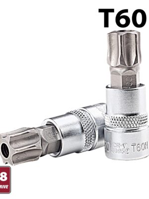 FIXMAN 3/8' DR.BIT SOCKET T60H TORX SECURITY