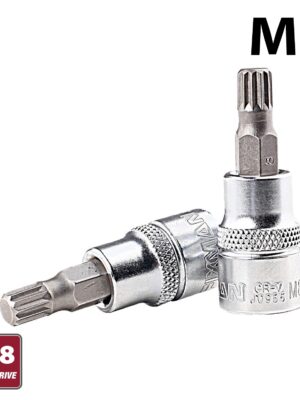 FIXMAN 3/8' DR.BIT SPLINE SOCKET M8