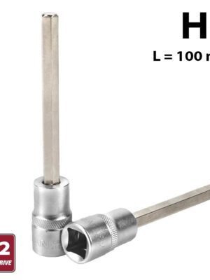FIX20J1001.jpg FIXMAN 1/2' DR. 6 X 100MM HEX ALLEN BIT SOCKET H6