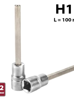 FIX20J1004.jpg FIXMAN 1/2' DR. 10 X 100MM HEX ALLEN BIT SOCKET H10