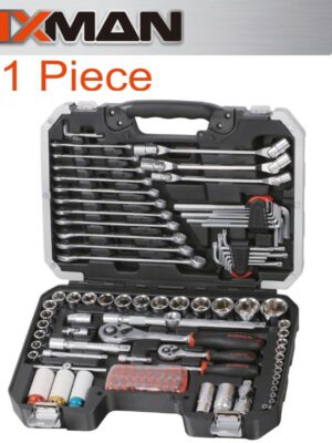 FIXMAN SOCKET TOOL SET 111PC 1/4'&1/2' DRIVE